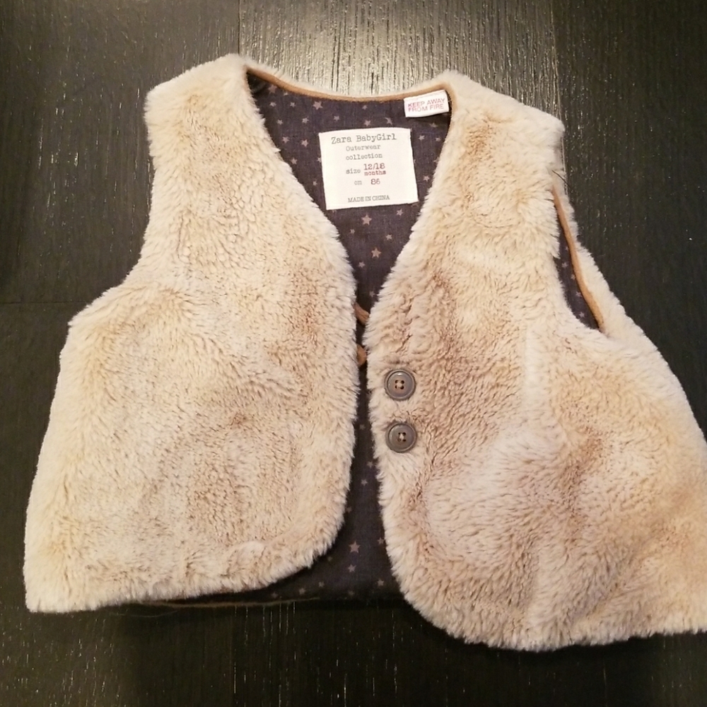 Zara Fur Vest - Special Request